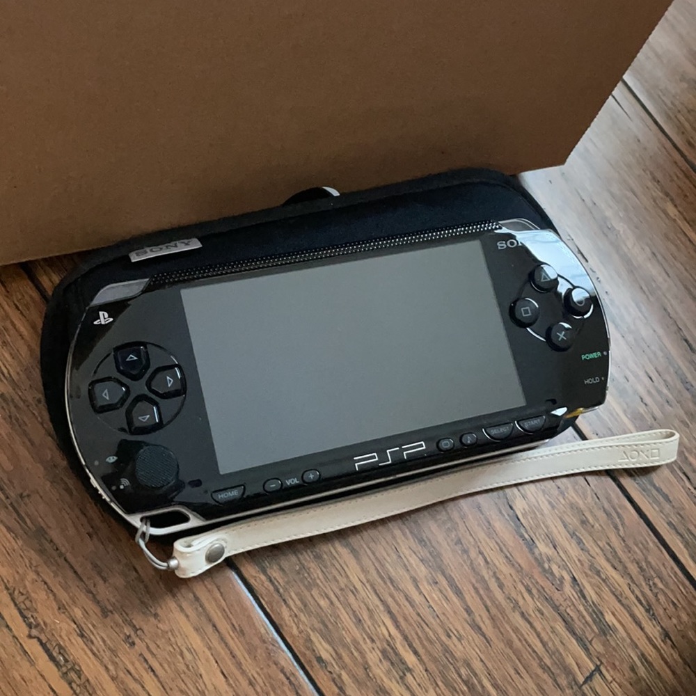 Sony PSP handheld console in box